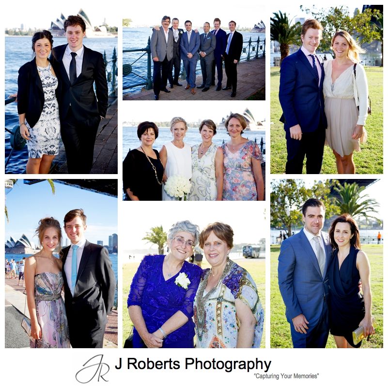 Sydney Wedding Photographers Ceremony at Bradfield Park under the Sydney Harbour Bridge and Aqua Dining Wedding Reception
